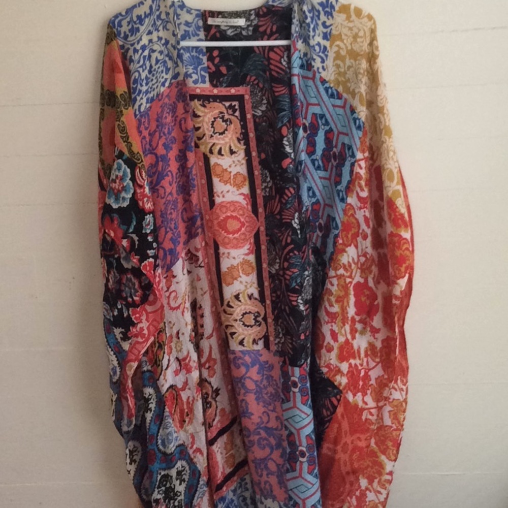 Colorful kimono